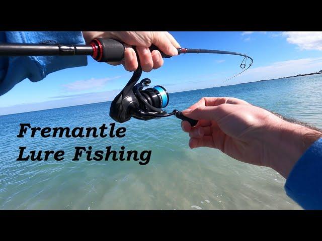 Fremantle Beach Fishing With Lures (Ultralight Gear) - Perth Fishing