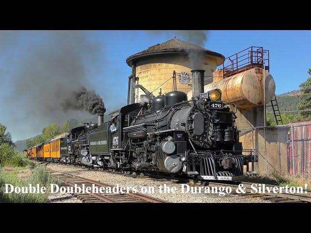 Double Doubleheaders on the Durango & Silverton!