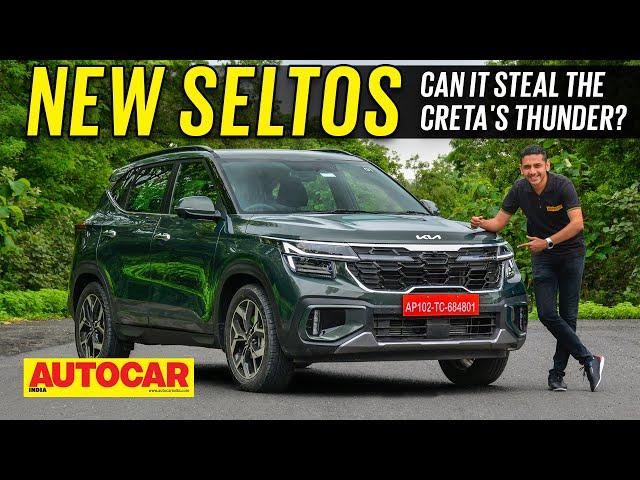 2023 Kia Seltos Facelift review - Small changes add up | First Drive | Autocar India