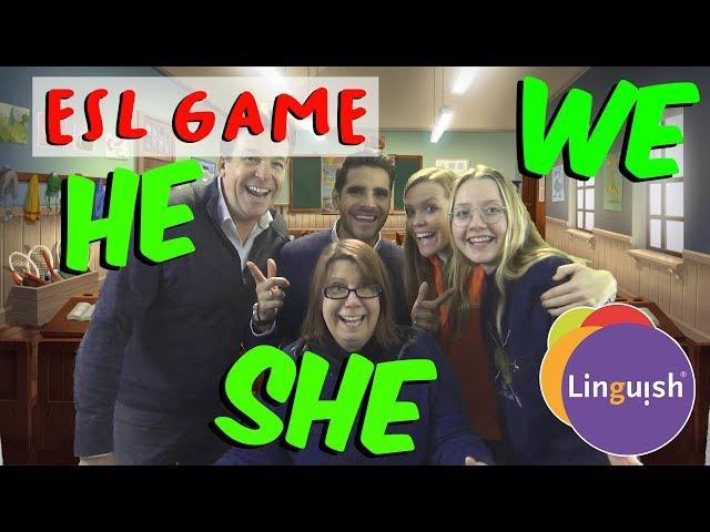 Linguish ESL Games // He-she-we // LT223