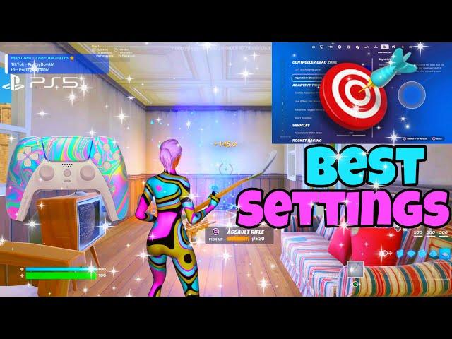 100% ACCURACY Best *AIMBOT* Controller Settings Fortnite Chapter 5 (PS5 / XBOX / PC)