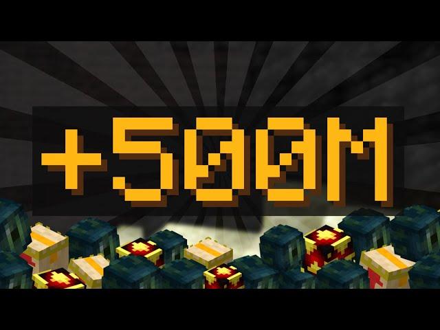 How I Made 500M On A New Profile.. (Hypixel Skyblock)