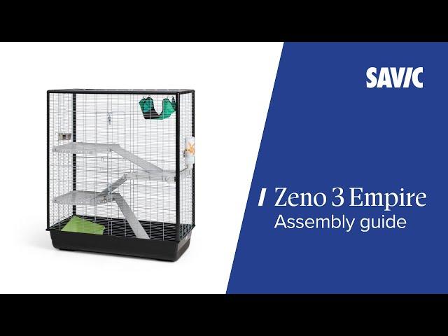 Savic Zeno 3 Empire small animal home – Step-by-step assembly guide | Product tutorials