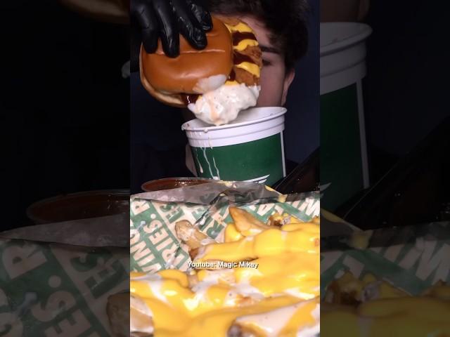 is this TOO MUCH Ranch?! Does Wingstop have "The BEST" Ranch? #asmr #mukbang