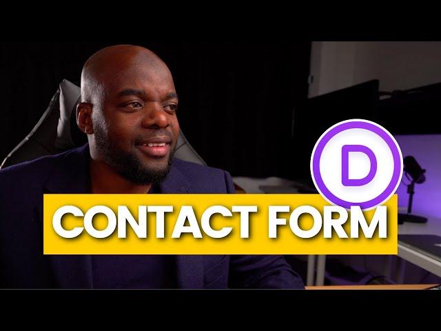 Divi contact form