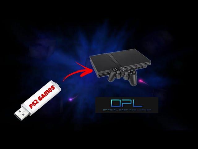 how to play games in your ps2 through a USB using OPL !!