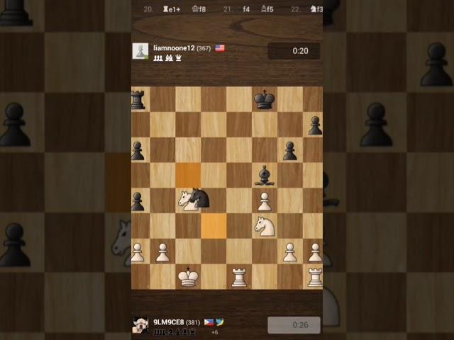 Bullet (1 minute chess disaster)