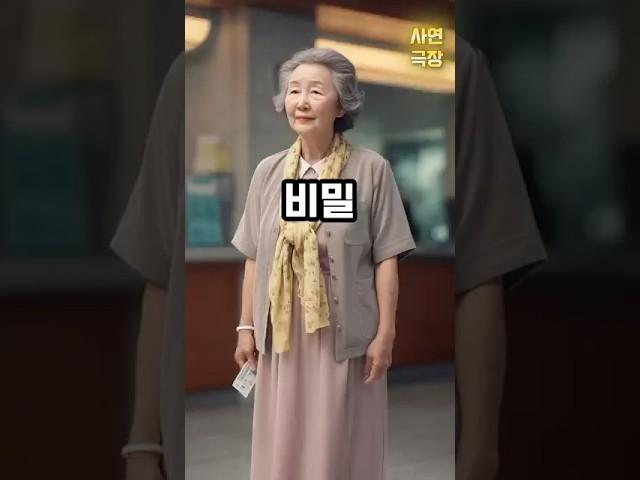 은행 직원이 알게된 할머니의 비밀 #썰 #사연 #썰라디오 #사연라디오 #반전사연 #실화사연 #그썰 #사연튜브 #사연남녀 #썰밤