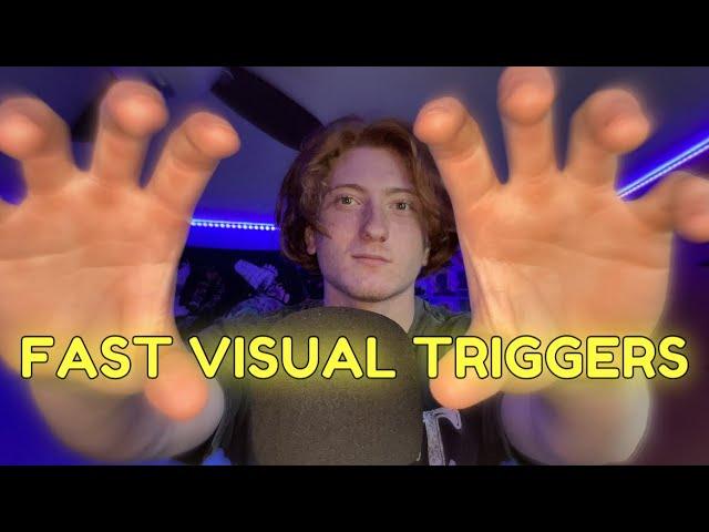 [ASMR] chaotic visual triggers (LOTS OF BACKGROUND NOISE)