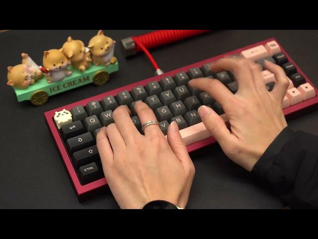 Gateron Sea Salt Smoothie Linear Switch Sound Test