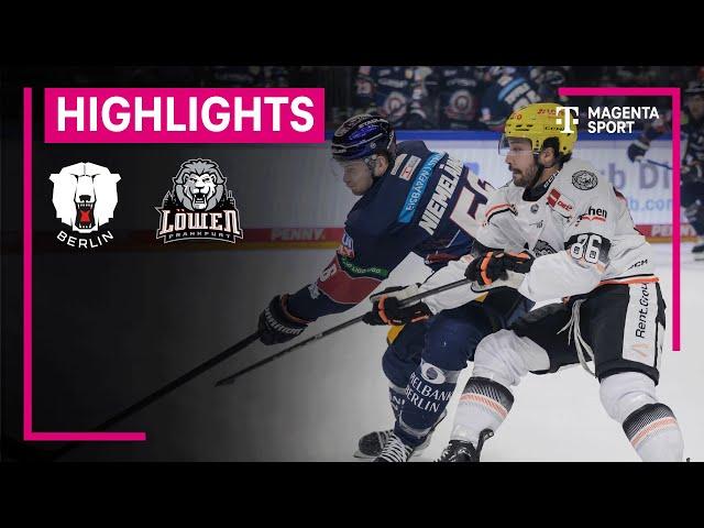 Eisbären Berlin - Löwen Frankfurt | PENNY DEL | MAGENTA SPORT