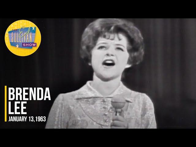 Brenda Lee "All Alone Am I" on The Ed Sullivan Show