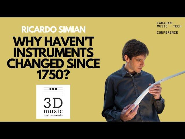 Why haven't instruments changed since 1750? - Ricardo Simian (2020)