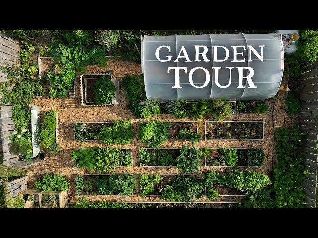 Complete Tour of My Permaculture Kitchen Garden (Packed With Flavours and Colours)