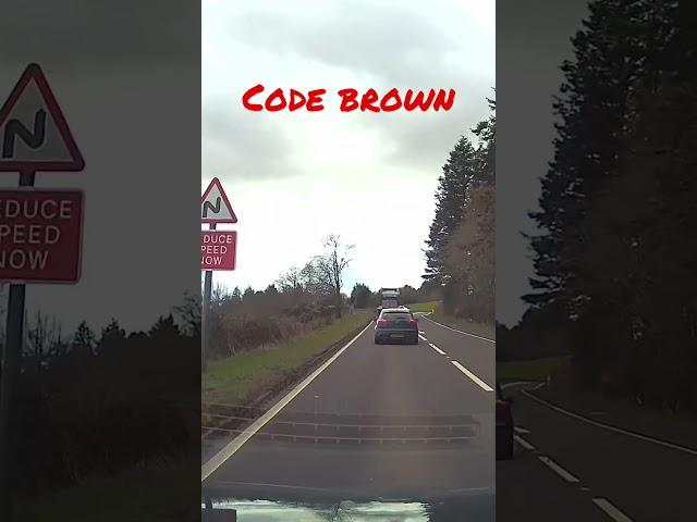 More stupidity on the A702. Not sure how they missed ‍️ #baddrivers #kia #closecall