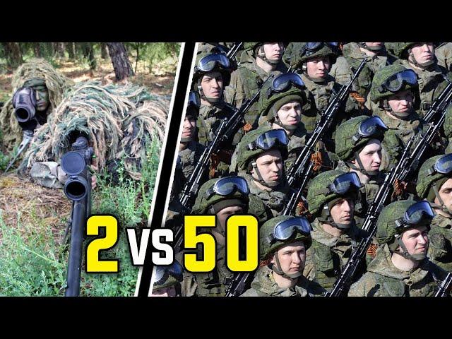 2 Pro Snipers vs 50 Noobs (WHO WINS?)