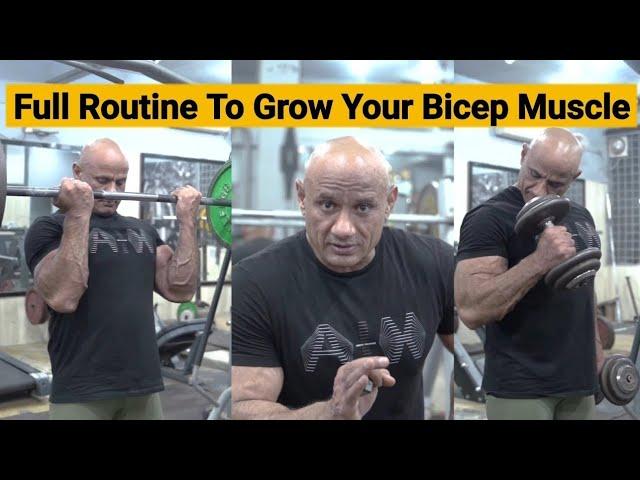 Full Biceps Workout For Beginner to Advance  Tips By Mukesh Gahlot