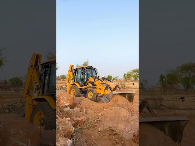 Land Leveling Loader Machine #shorts #short #jcb