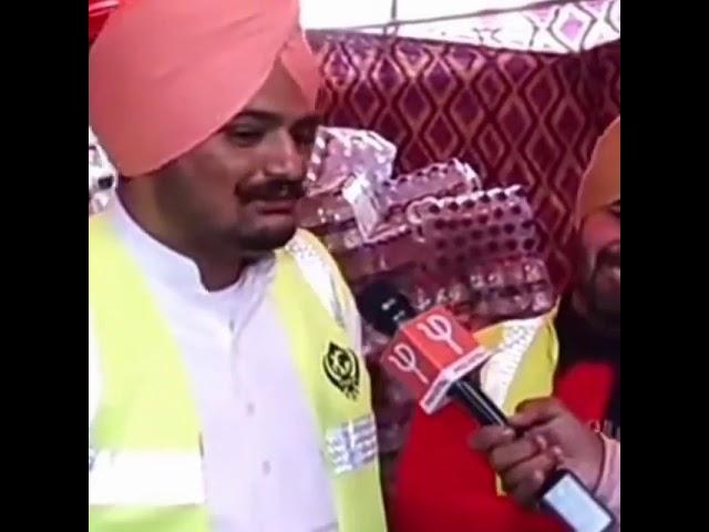 Sidhu MooseWala reply SimranJot  Makkar Interview Pro Punjab Tv & On Air Tv | MooseWala tikri Delhi