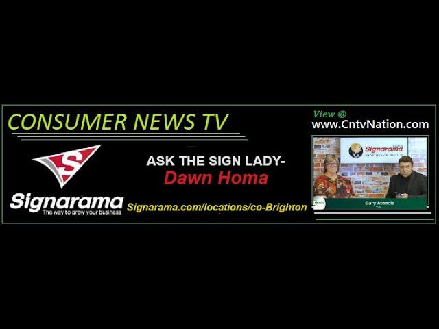 SIGNARAMA- Dawn H. on CNTV ©2024