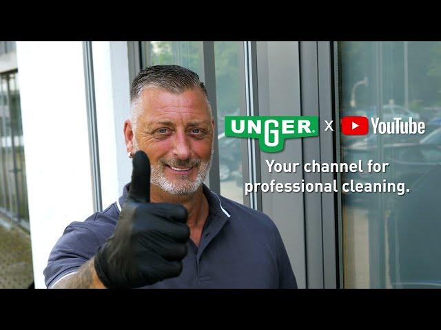 Presentation of UNGER channel for professional cleaning