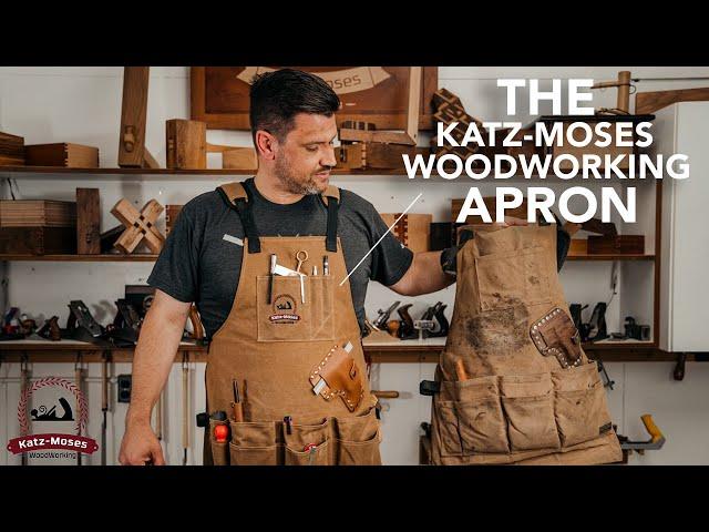 The Katz-Moses 20 oz Waxed Canvas Woodworking Apron - Giveaway and Presale