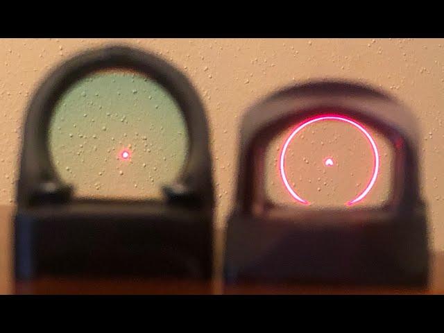 Trijicon SRO vs Holosun 507c ACSS Vulcan