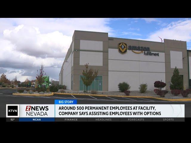 Amazon to close distribution center in north Reno