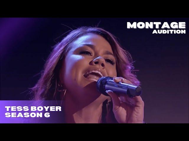 Tess Boyer: "Wings" (The Voice Season 6 Blind Audition Montage)