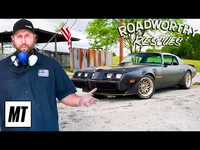 Transforming A Budget Pontiac Into the ICONIC Bandit Trans Am! | Roadworthy Rescues