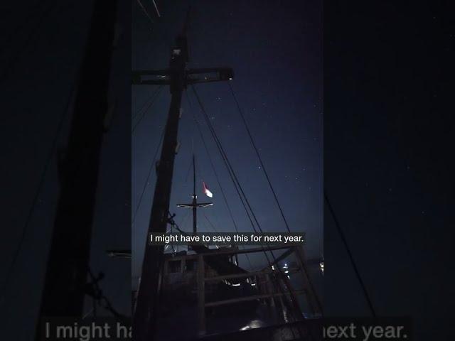 Astrophotography on a boat (and also with the moon)