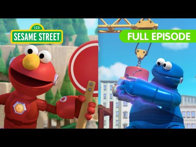 Mecha Builders TWO Full Episodes: Magnet Mayhem & Stop that Train | NEW Series from Sesame Street