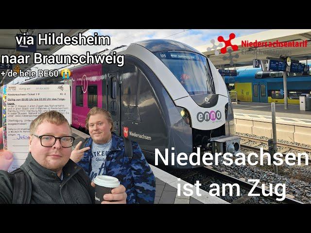 Via HILDESHEIM naar BRAUNSCHWEIG | Niedersachsen ist am Zug #JuulVlog