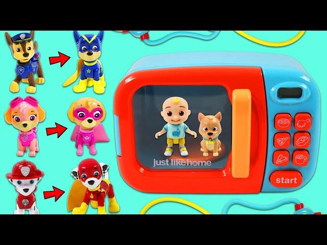 Paw Patrol Change Into Super Hero Outfits for Rescue Mission!