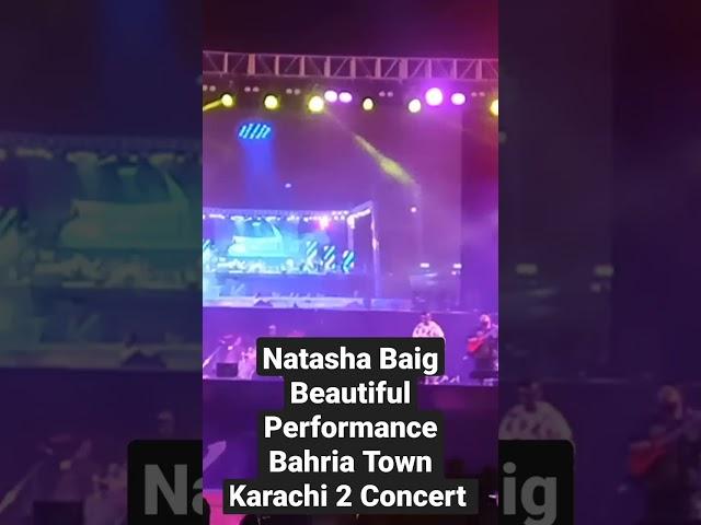 Natasha Baig Live Concert Bahria Town Karachi 2