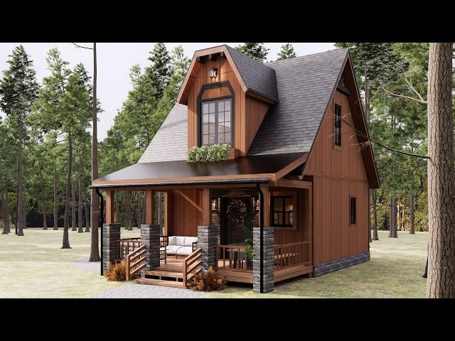 23'x23' (7x7m) OMG... I’m in Love with This Small Home! So Simple, So Perfect