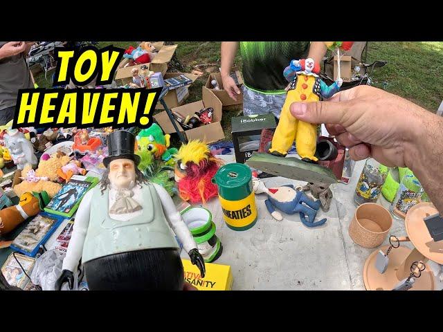 Toy Goldmine Found At The World's Largest Garage Sale