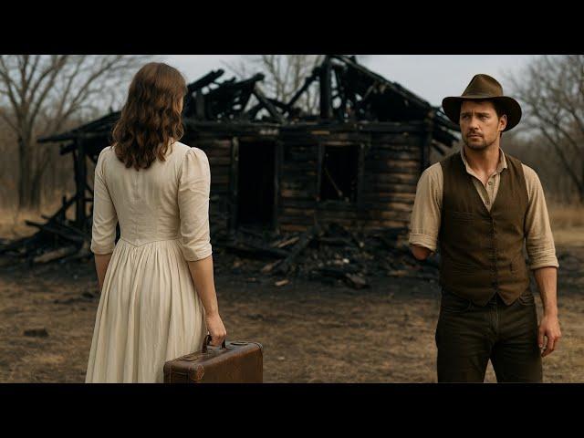 Mail-Order Bride With Secret Fortune Arrives to Burnt Homestead — Rebuilds With One-Armed Carpenter