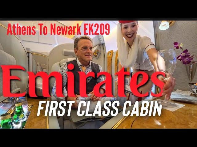 Emirates First Class - A Perfect Goodbye