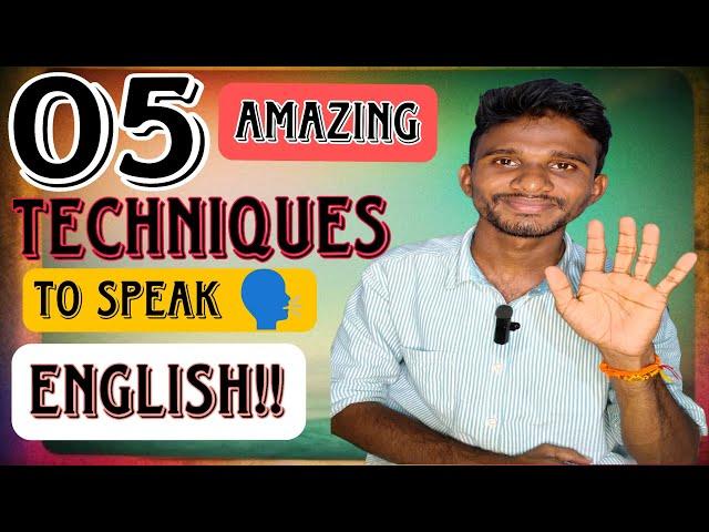 05 Amazing Techniques To Become fluent in English!! #comunicationskills #english