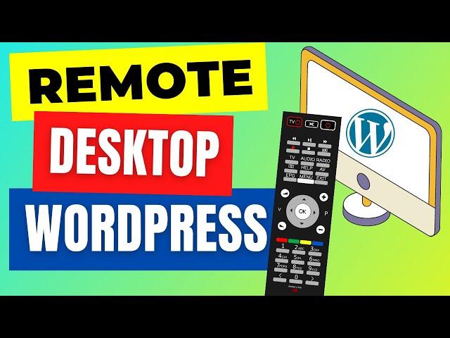 How To Connect To RDP Server & Run WordPress On Remote Desktop Hosting