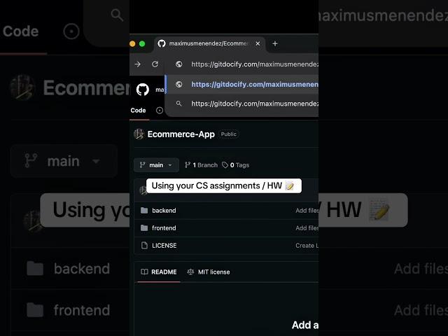 Stand out by showing off your coding projects ‍ #github #swe #javascript #camajor #faang