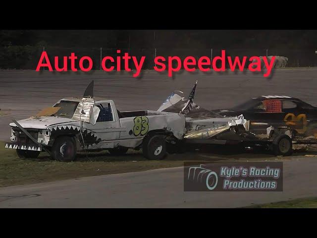 auto city speedway maximum of destruction June 29