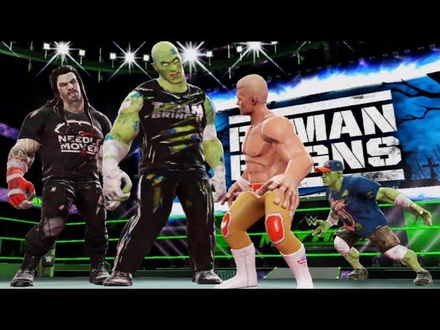 Roman Reigns Zombie  vs Cody Rhodes  In WWE Mayhem