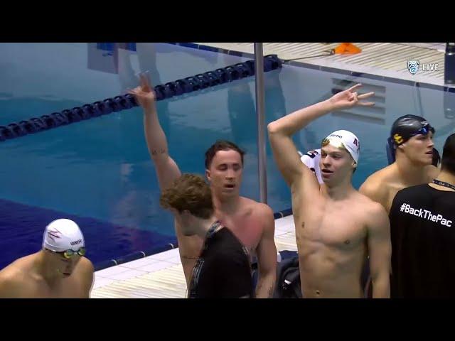 Arizona State wins 400 Medley Relay with Pac-12 Championship record finish