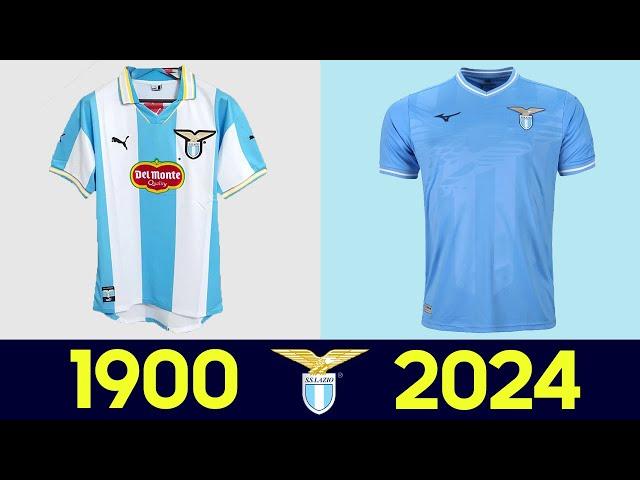 The Evolution of Lazio Football Kit 2023-24 (2023) | All Lazio Football Jerseys in History 23/24