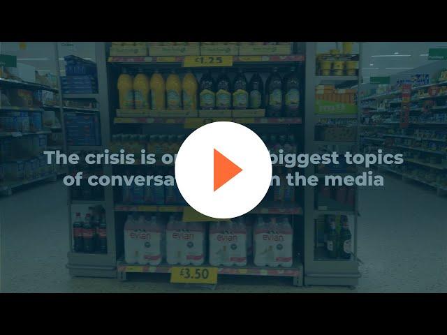 UK's Cost of Living Crisis and Supermarkets: Understanding Conversations that Matter