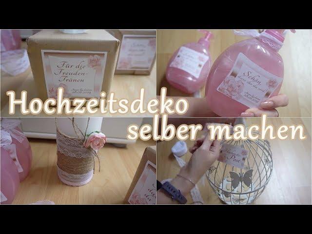 Vintage Hochzeits DIY | Freudentränen Taschentücher | Hochzeitskerze | Hochzeitspost