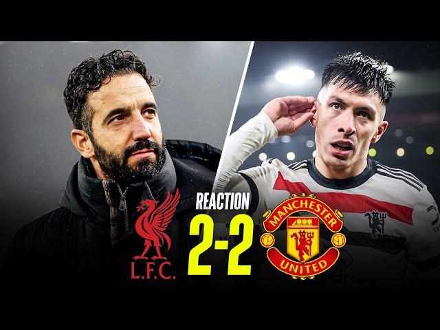 Superb Amorim TEAM PERFORMANCE At Anfield With FIGHT | LIVERPOOL 2-2 MAN UTD