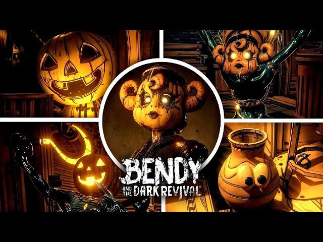 Bendy and the Dark Revival: Ink Demon's Eve - ALL Secrets & BATIM Halloween (Update Showcase)